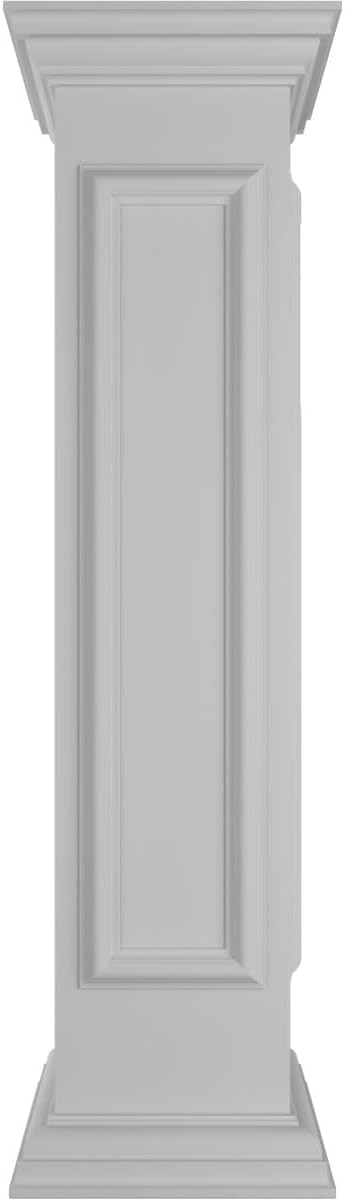 Ekena Millwork NWL10X48EPF0B0 Newel Posts, White