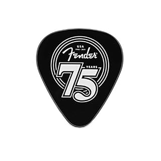 Fender® »75TH ANNIVERSARY PICK TIN BOX« Médiators en Celluloïd – Forme: 351-18 pièces dans une boîte anniversaire… - Les Beatles, Paul McCartney, John Lennon, RIngo Starr, George Harrison Fender® »75TH ANNIVERSARY PICK TIN BOX« Médiators en Celluloïd - Forme: 351-18 pièces dans une boîte anniversaire… – Image 2