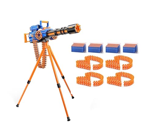X-Shot Insanity Rage Fire Gatling Blaster mit 4 zusätzlichen Dart-Gürteln und 264 Darts