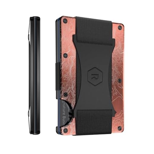 Ridge Slim Minimalist Wallet for Men