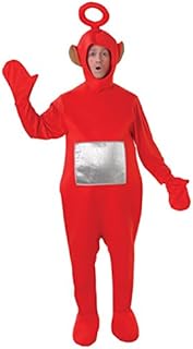 Teletubbies Red Po Adult Fancy Dress Stag Costume