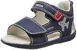 Geox Baby-Jungen B TAPUZ Boy Sandal, LT Navy/RED, 22 EU