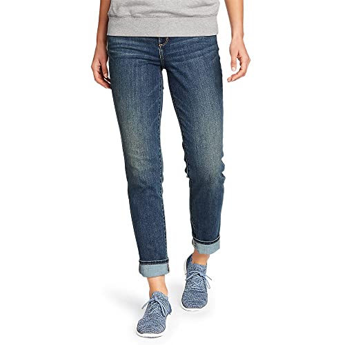 Eddie Bauer Women's Revival High-Rise Slim Straight Jeans