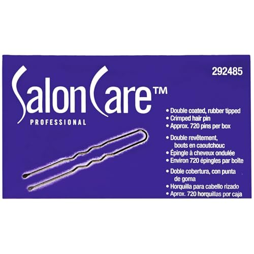 Salon Care Brown Professional Hair Pins Brown