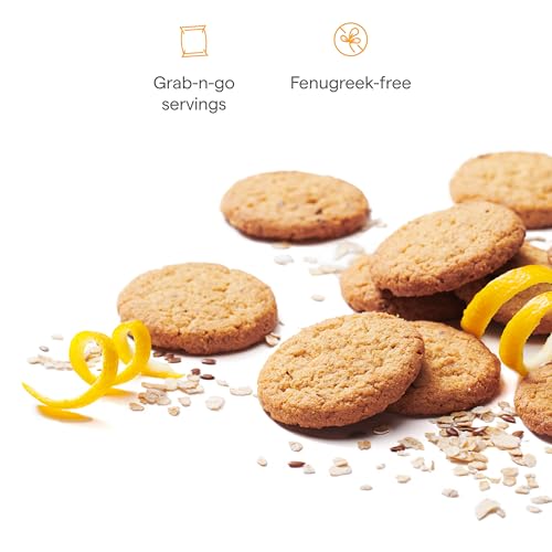 Munchkin Milkmakers Lactation Cookie Bites, Lemon Bliss, 10 Ct - Thumbnail 3