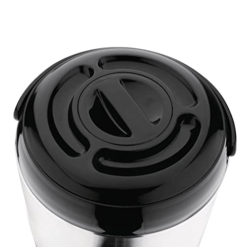 Olympia Stainless Steel Double-Walled Beverage Dispenser 6 Litres - Robust, Effortless Pour, Hotel Café Outdoor Catering Hot Cold Tea Coffee Drinks Pitcher - Image 2