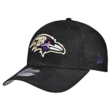 New Era Men's Black Baltimore Ravens Tonal Camo 39THIRTY Stretch Fit Hat