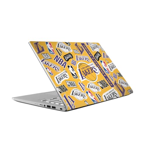 Skin Los Angeles Lakers ASUS Vivobook 14 Autocollant Vinyle Officiel NBA