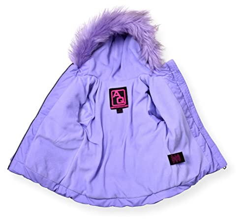 image for Arctic Quest Little Girls Bib Snow Pants and Ski Jacket Water-Resistan