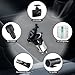 Car Cigarette Lighter Socket,12V/24V Cars Power Outlet with ABS Cover & Extension Cord,Essential Cigarette Lighter Port Car Accessories for Most Cars,Trucks and SUVs (1PCS)