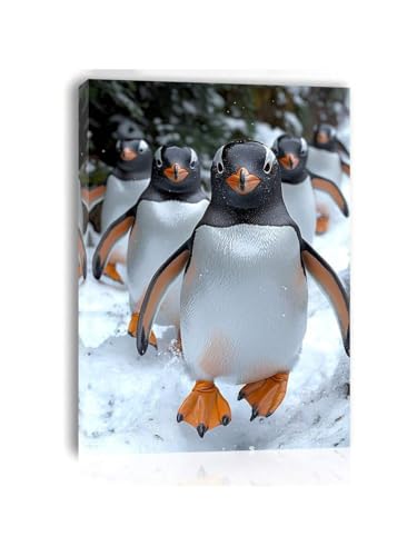 Affiche pingouin lianyibo 40x60cm pour apporter tendresse et sérénité dans votre maison