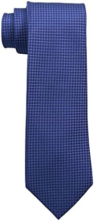 Calvin Klein Men's HC Modern Gingham Tie, Sky Blue, Regular