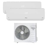 Ar Condicionado Bi Split Inverter Philco 18000 BTUs (2X9000) Quente e Frio 220V PAC18QV