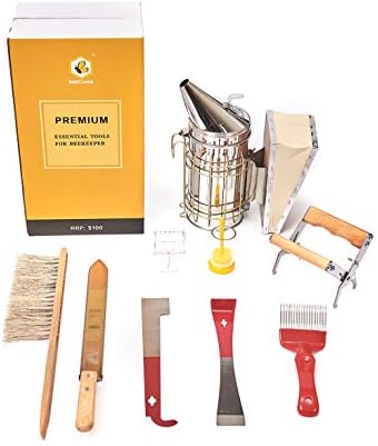Beekeeping Supplies Beekeeping Tools for Beekeeper Necessary Bee Supplies Beekeeping Kit 9 Pcs