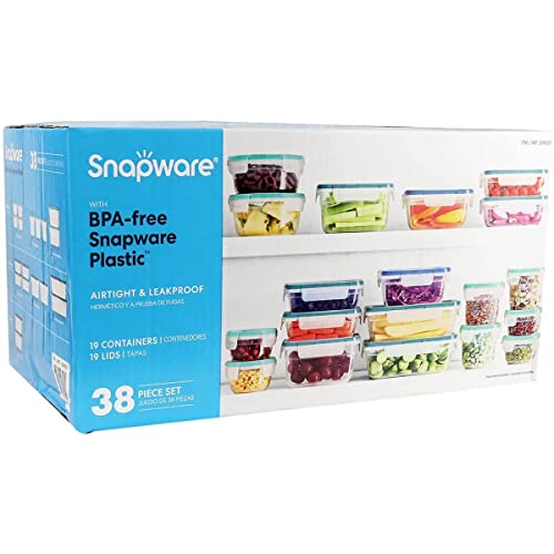 Snapware With Bpa-Free Snapware Plastic 38 Piece Set #TOP2