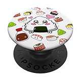Kawaii Sushi Japanese Anime Happy Cute Sushi Gifts