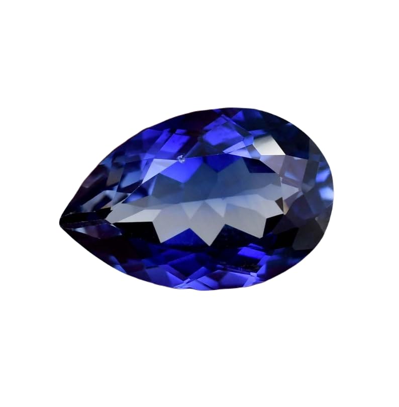 Saphir bleu pour bague et pendentif fait main de mariage