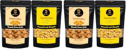 Image of Besan Gatta and Moong Dal Mangodi Combo | Handmade | Rajasthani gatta mungodi (Besan Gatta (500g) + Mangodi (500g)) (Pack of 2)