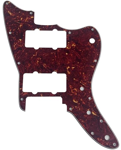 Squier Affinity Jazzmaster �X�^�C�� �M�^�[ �s�b�N�K�[�h �X�N���b�` �v���[�g (4 �v���C ���b�h �ׂ��b) �p