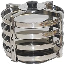 Tabakh Food Container Stackable Stainless Steel Pressure Cooker Steamer Insert Stand - For Instant Pot 6qt & 8qt