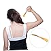 NOLITOY Natural Ox Horn Back Scratcher Tool Durable Body Scratcher for Itching Relief Elegant Self Massage Accessory for Men Women for Muscle Tension Relief