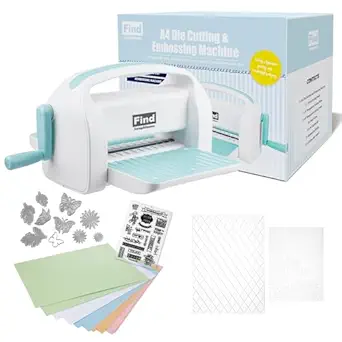9 Inch Foldable Die Cutting and Embossing Machine for Card Making and Scrapbooking