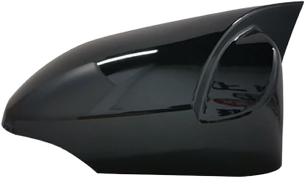 Car Accessories Fit for Toyota Yaris 2012~2019 Carbon Fiber Pattern Rearview Mirror Cover Rearview Mirror Housing with Turn Rearview Mirror Cover (Color : 1pc Black Left, Size : .)
