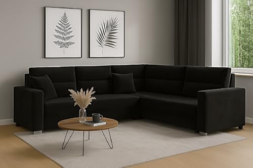 Generisch Couchgarnitur Sofa Sofagarnitur Paris mit Schlaffunktion Wohnlandschaft Kronos07