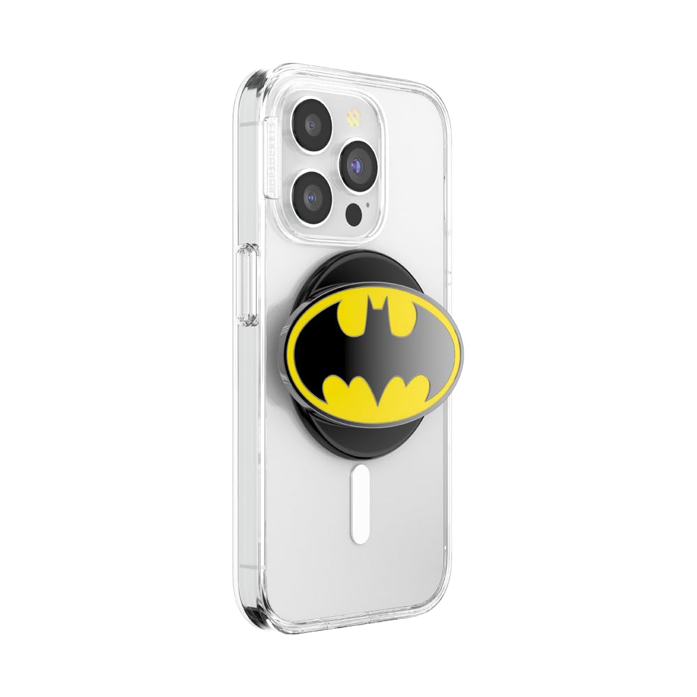 PopSockets Impugnatura rotonda per telefono compatibile con MagSafe, anello adattatore incluso, supporto per telefono, compatibile con ricarica wireless - Luxe Enamel Mickey