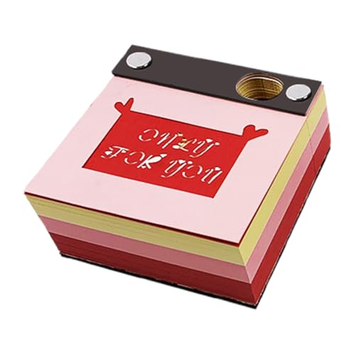 Notes 3D sculptées sur papier, idée cadeau originale pour Pâques et bureau
