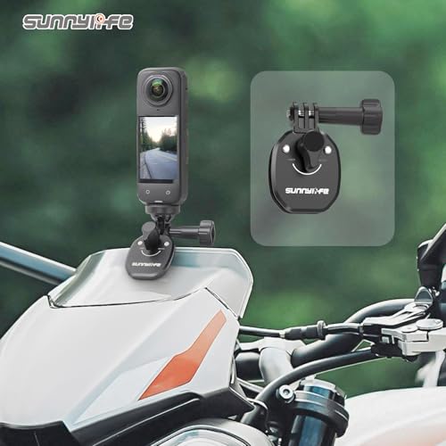 Pince de pare-brise de moto orientable pour Action 5 Pro