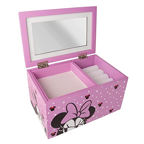 Disney Minnie Mouse Jewelry Box, Show Your Minnie Style Jewelry Organizer #TOP5
