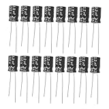Gatuida 60stücke Kondensator-kit Elektrolytkondensator Μf Für Industrielle Elektronik Reparatur Stereoanlage Tv Monitor