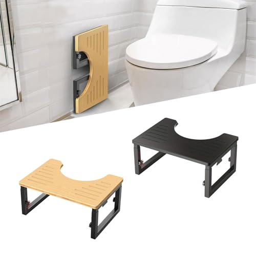 Marchepied de toilette pliable pour soulager la constipation - 3