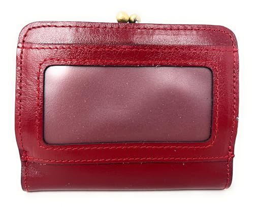 Image of Patricia Nash Leather Iberia Bifold Wallet, Ruby Red