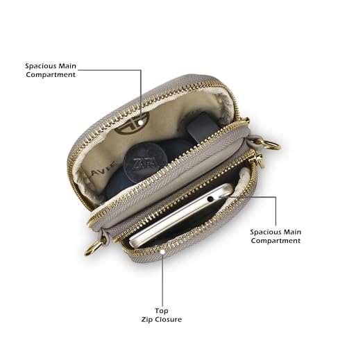 Image of Lavie Luxe Women's Mobile Vertical26 2-Compartment Crossbody Sling Bag | Ladies Purse Handbag | Gift for Women