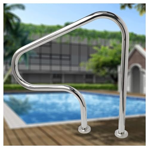 Rampe de piscine confortable pour des baignades en famille sereines