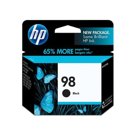 Amazon.com: Cartucho de tinta negro HP 98 : Productos de Oficina