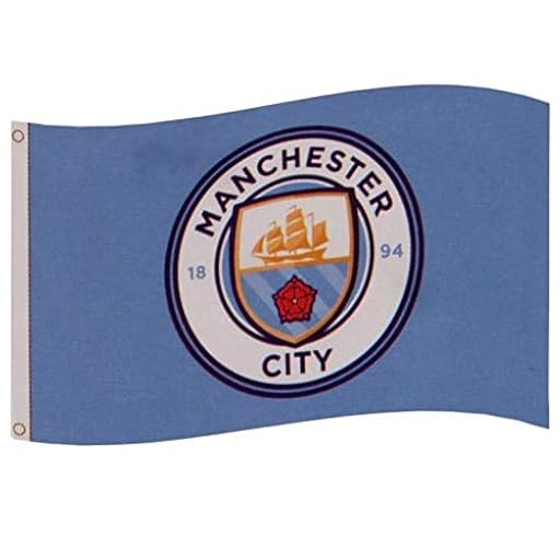 Manchester City F.C. - Bandera oficial del Manchester City FC (CC), azul, 152,4 x 91,44 cm | Ya disponible en tu tienda friki favorita! En mundofriki.es! Manchester City F.C. - Bandera oficial del Manchester City FC (CC), azul, 152,4 x 91,44 cm | Ya disponible en tu tienda friki favorita! En mundofriki.es!