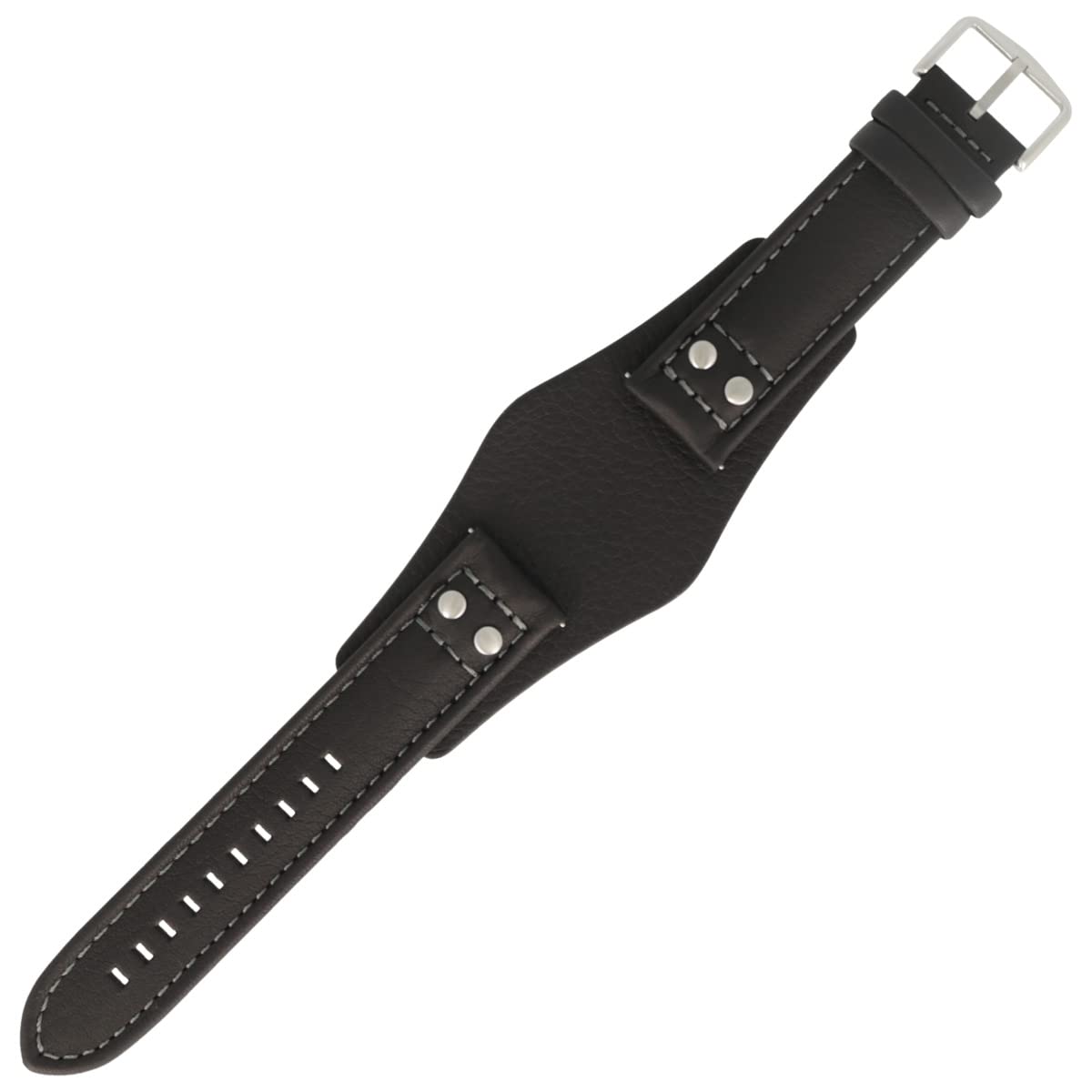 Fossil Bracelet de Montre 22mm Cuir Noir CH-2586 | LB-CH2586