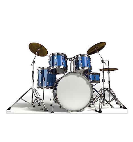 Cardboard People Drum Set Life Size Cardboard Cutout Standup