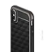 Caseology Parallax for iPhone Xs Case (2018) / iPhone X Case (2017) - Award Winning Design - Black