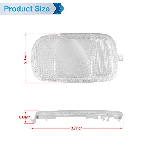Placa de luz interior para mapa y consola superior con LED para Dodge Ram 1500 2500 3500 5