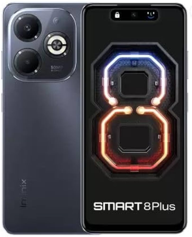 Infinix Smart 8 Plus, Timber Black (4GB, 128GB) : Amazon.in