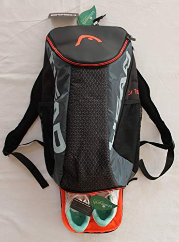 image for HEAD Tour Team Tennis Backpack 2 Racquet Carrying Bag w/Padded Shoulde