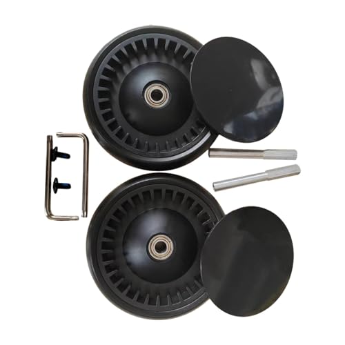 Generic Carrinho de bebê com rodas, fácil de instalar, rodízio prático para substituição de carrinho