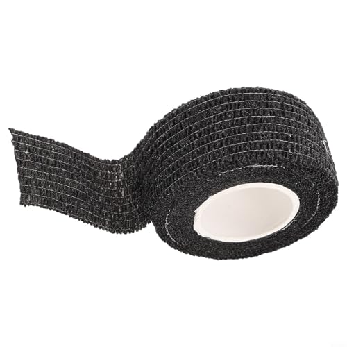 Bandage de sport élastique pour les doigts pour bandes anti-ampoules et protection de la prise en main du club, bande antidérapante pour callosités, soin des mains en coton doux (noir) – vue 6