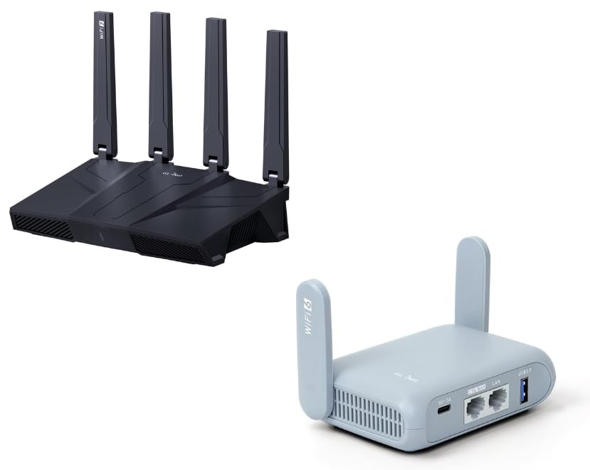 Amazon.com: GL.iNet GL-BE9300(Flint 3) Tri-Band WiFi 7 Router & GL