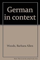 German in context B0007EI7ZO Book Cover