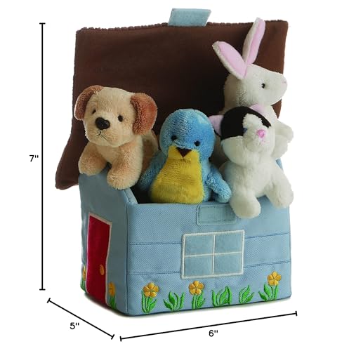 Aurora(r) Engaging Baby Talk(tm) My First Pet II(tm) Baby Stuffed Animal - Sensory Delight - Interactive Learning - Multicolor 6 Inches - Image 3